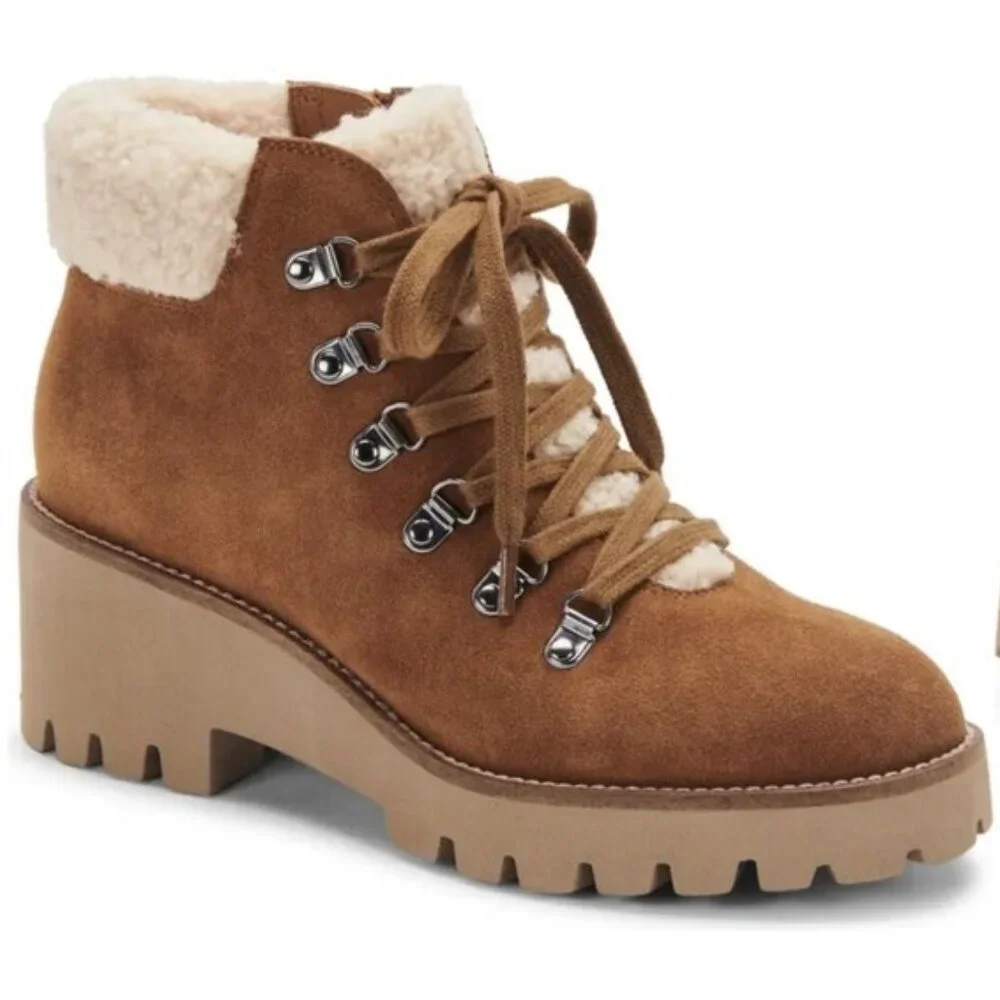 Blondo Devin Waterproof Leather Suede  Boots Sz 10 NWT